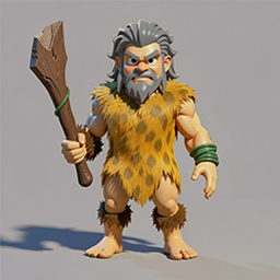 Caveman warrior